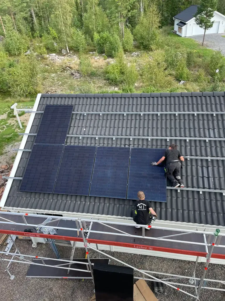 Solceller tak Gävle