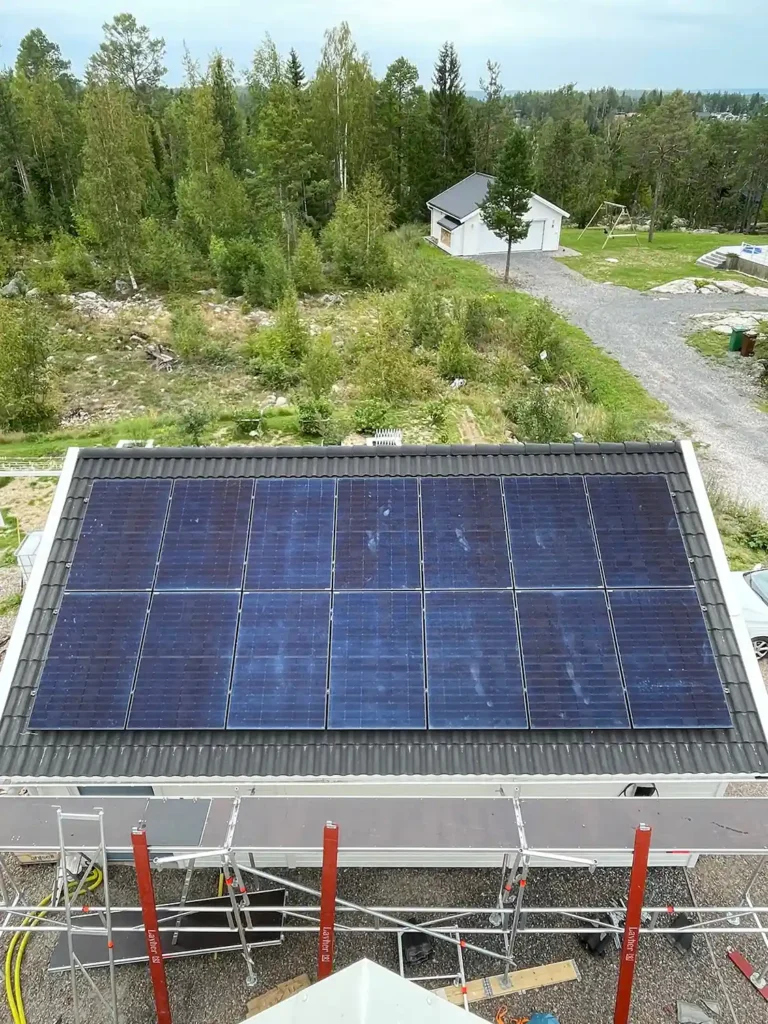 Solceller tak Gävle