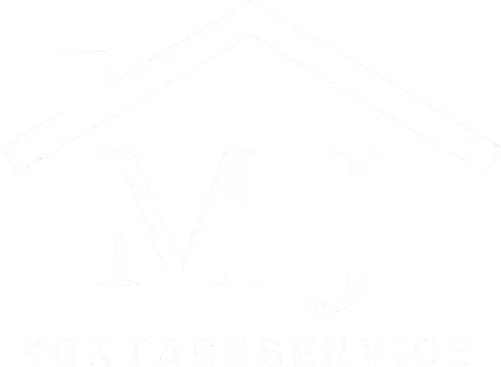 MJ montageservice AB logo vit